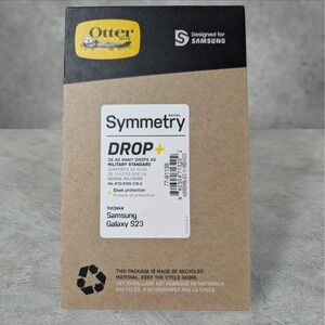 OtterBox Symmetry Case For Samsung Galaxy S23 Black See Description T3